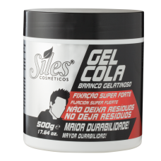 Gel Cola Fixação Forte SÍles Pote 500g