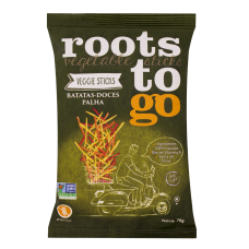 Chips Mix De Batata Doce Palha Roots To Go 70g