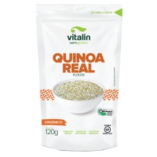 Quinoa Orgânica Em Flocos Vitalin 120g