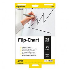 Bloco Flip Chart 75gr 64x88cm (c/25 Fls) Spiral Pt 1 Un
