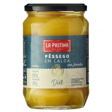 PÊssegos Em Calda Diet La Pastina 680g