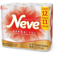 Papel Hig Neve 30m Leve 12 Pague 11 Compacto Folha  Dupla