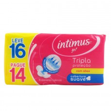 Abs Intimus Gel Leve 16 Pague 14  Suave Com Abas