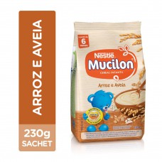 Cereal Infantil Mucilon Arroz E Aveia 230g