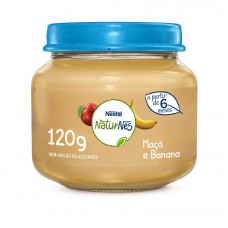 Papinha Naturnes NestlÉ Maça E Banana 120g Papinha Naturnes NestlÉ Maça E Banana 120g