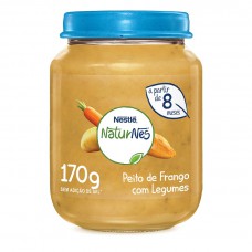 Papinha Naturnes Nestlé Peito De Frango Com Legumes 170g Papinha Naturnes Nestlé Peito De Frango Com Legumes 170g