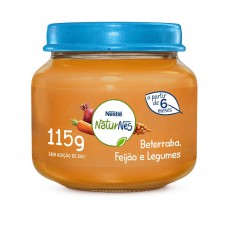 Papinha Naturnes Nestlé Beterraba, Caldo De Feijão E Legumes 115g Papinha Naturnes Nestlé Beterraba, Caldo De Feijão E Legumes 115g