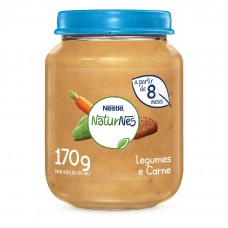 Papinha Naturnes Nestlé Legumes E Carne 170g Papinha Naturnes Nestlé Legumes E Carne 170g