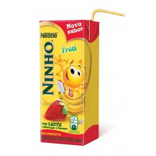 Bebida Láctea Ninho Fruti Morango E Banana 200ml