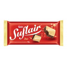 Chocolate Ao Leite Aerado E Branco Suflair Duo NestlÉ Tablete 110g Chocolate Ao Leite Aerado E Branco Suflair Duo NestlÉ Tablete 110g