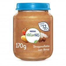 Papinha Naturnes Nestlé Strogonofinho Com Arroz 170g Papinha Naturnes Nestlé Strogonofinho Com Arroz 170g