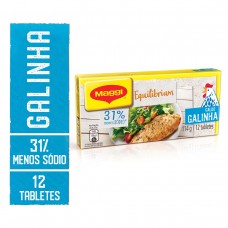 Maggi Equilibrium Galinha Caldo Tablete 114g