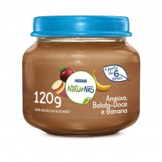 Papinha Naturnes Nestlé Ameixa, Banana E Batata Doce 120g Papinha Naturnes Nestlé Ameixa, Banana E Batata Doce 120g