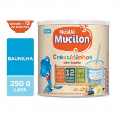 Cereal Infantil Mucilon Crescidinhos Baunilha 250g
