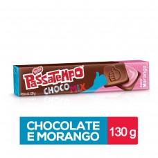 Biscoito Passatempo Chocomix Morango 130g