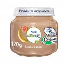 Naturnes Papinha Orgânica Goiaba E Banana 120g Naturnes Papinha Orgânica Goiaba E Banana 120g