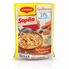 Maggi Equilibrium Sopão Galinha Com Legumes Sachê 150g