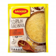 Maggi Sopa Galinha Com Fidelini Sachê 60g