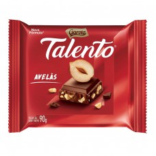 Chocolate Garoto Talento Ao Leite Com Avelâs 90g