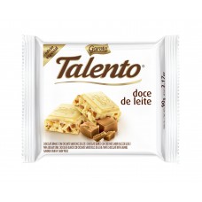 Chocolate Garoto Talento Branco Com Doce De Leite 90g