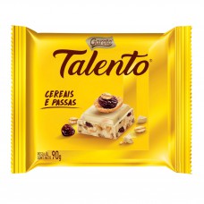 Chocolate Garoto Talento Branco Com Cereais E Passas 90g Chocolate Garoto Talento Branco Com Cereais E Passas 90g