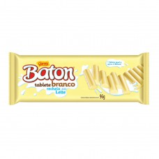 Chocolate Garoto Baton Recheado Branco Tablete 96g Chocolate Garoto Baton Recheado Branco Tablete 96g