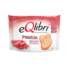 Snack Presunto Defumado Eqlibri Panetini Pacote 40g