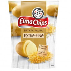 Batata Palha Extrafina Elma Chips Pacote 100g
