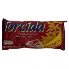 Salgadinho De Trigo Calabresa Torcida Pacote 70 Gr