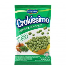 Crokissimo Amendoim Crocante Salsa E Cebola 400g Pacote Crokissimo Amendoim Crocante Salsa E Cebola 400g Pacote
