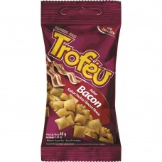 TrofÉu Salgadinho De Trigo Sabor Bacon 40g Pacote