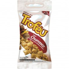 TrofÉu Salgadinho De Trigo Sabor Churrasco 40g Pacote