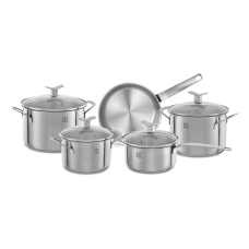 Conjunto De Panelas Inox 5 Peças Electrolux Design