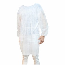 Avental Descartavel Tnt 20g Bco Tnt 1m Comprimento (pcte com 10 unidades)