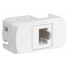 Modulo Tomada Rj45 8 Fios Cat5e Branco Miluz Schneider