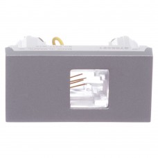 Modulo Tomada Rj11 (4 Fios) 1m Aluminio Orion Schneider
