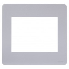 Placa 4x4 6 MÓdulos Gamma Silver Orion Schneider