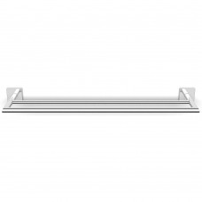 Porta Toalha Cromado Barra Dupla 60cm R-line Alterna Porta Toalha Cromado Barra Dupla 60cm R-line Alterna