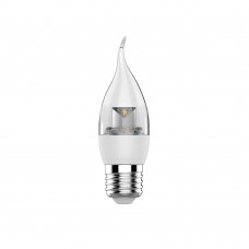 Lâmpada Led Vela Chama E27 Bivolt 3.5w 3000k Amarela 260lm Osram