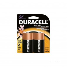 Pilha Alcalina Grande Com 2 Unidades Duracell