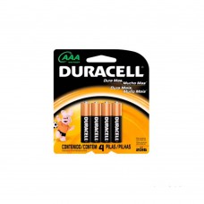 Pilha Alcalina Palito Com 4 Unidades Duracell