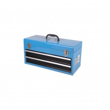 Caixa Para Ferramentas De Aço Com Duas Gavetas 21,7x51cm Novipro