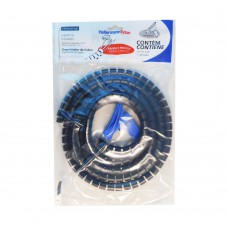 Organizador De Fios Hellermanntyton Spiral Com Ferramenta De Aplicação 2m 5/8