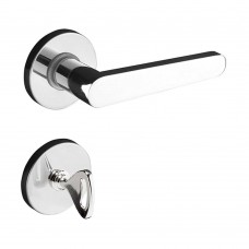 Fechadura Para Banheiro De Aço Zamac Concept 402 Com Roseta Cromada Pado Fechadura Para Banheiro De Aço Zamac Concept 402 Com Roseta Cromada Pado