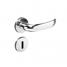 Fechadura Interna Zamac Cromada 40mm Concept Roseta Pado Fechadura Interna Zamac Cromada 40mm Concept Roseta Pado