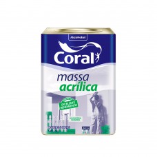 Massa Acrílica 25 Kg Coral