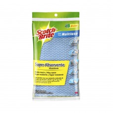 Pano Multiuso 5 Unidades Azul  Scotch-brite