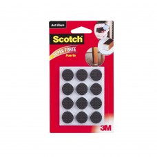 Anti-deslizante Redondo Pequeno 12 Unidades Preto 3m Scotch Anti-deslizante Redondo Pequeno 12 Unidades Preto 3m Scotch