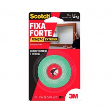 Fita Dupla Face 24mmx2m Fixa Forte Extrema Cinza E Verde 3m Scotch® Fita Dupla Face 24mmx2m Fixa Forte Extrema Cinza E Verde 3m Scotch®