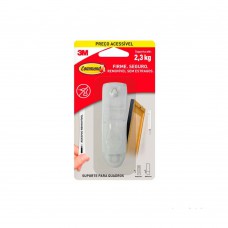 Suporte Adesivo Para Quadros Médio Branco 3m Command™ Suporte Adesivo Para Quadros Médio Branco 3m Command™